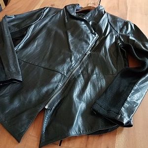 Light leather like jacket, XL (works for 14-16)